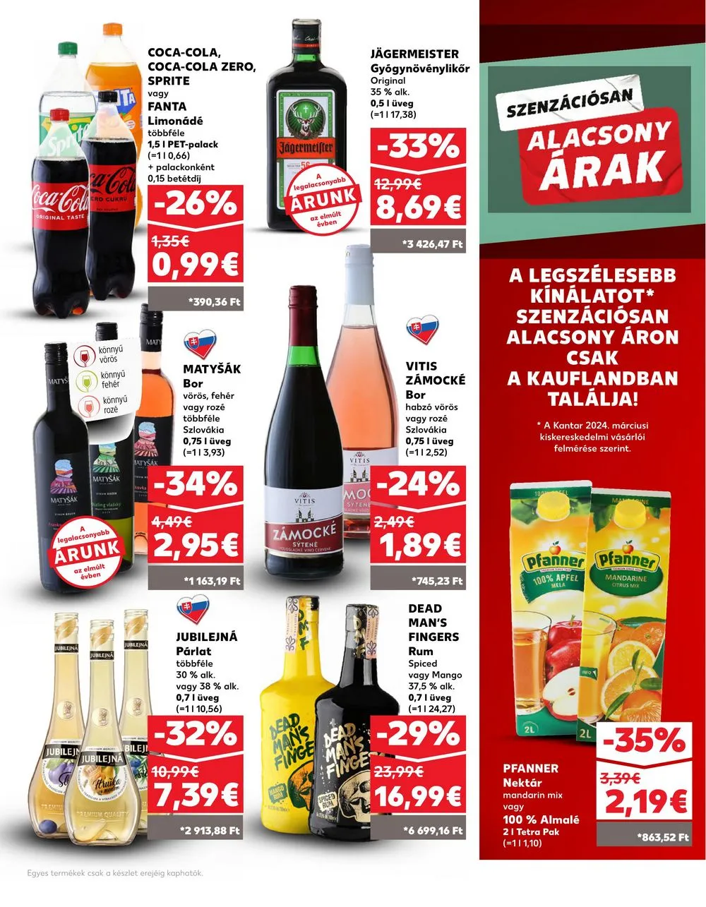 Kaufland akciós újság Losonc Rozsnyo Toketerebes Nagykurtos 08.22–08.28 – 19. oldal