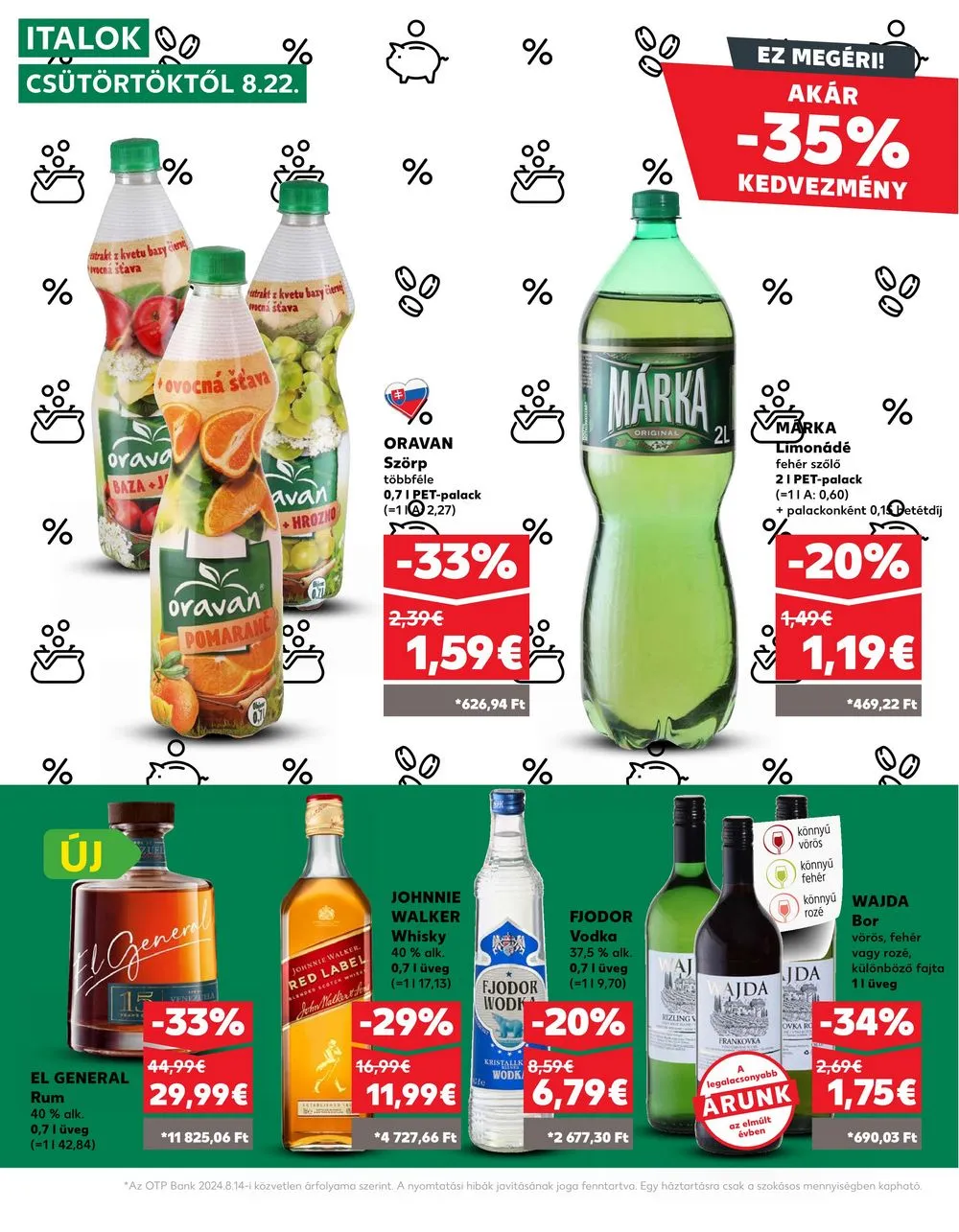 Kaufland akciós újság Losonc Rozsnyo Toketerebes Nagykurtos 08.22–08.28 – 26. oldal