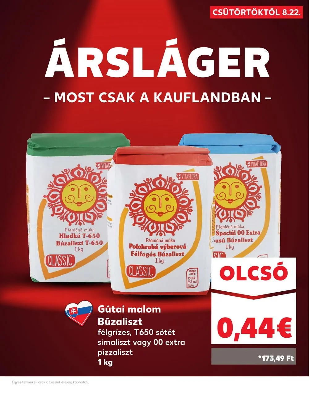 Kaufland akciós újság Losonc Rozsnyo Toketerebes Nagykurtos 08.22–08.28 – 3. oldal