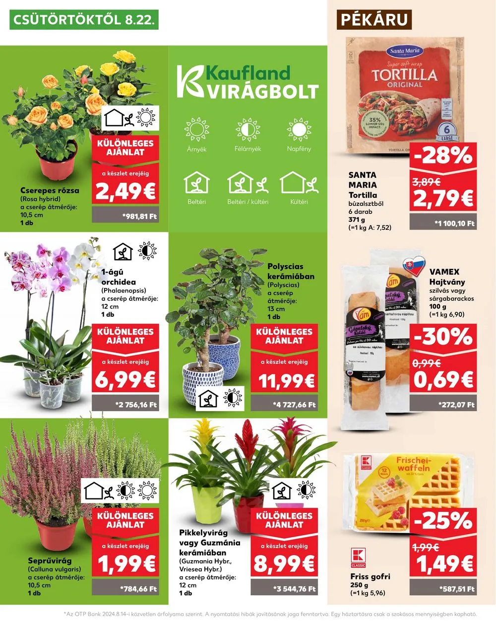 Kaufland akciós újság Losonc Rozsnyo Toketerebes Nagykurtos 08.22–08.28 – 6. oldal