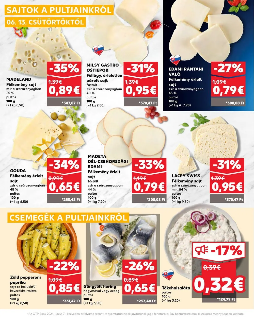 Kaufland akciós újság Losonc Rozsnyo Toketerebes Nagykurtos 06.13–06.19 – 10. oldal