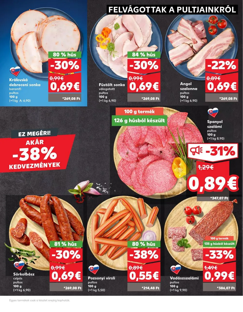 Kaufland akciós újság Losonc Rozsnyo Toketerebes Nagykurtos 06.13–06.19 – 11. oldal