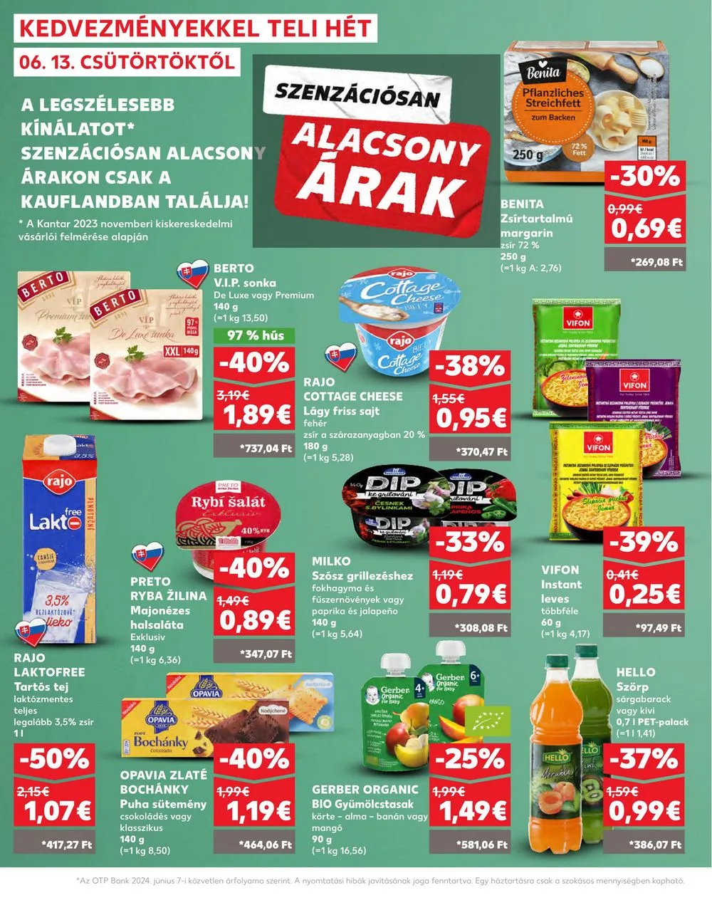 Kaufland akciós újság Losonc Rozsnyo Toketerebes Nagykurtos 06.13–06.19 – 18. oldal