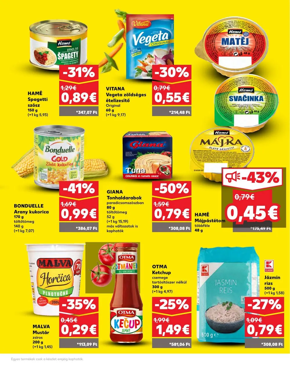 Kaufland akciós újság Losonc Rozsnyo Toketerebes Nagykurtos 06.13–06.19 – 21. oldal