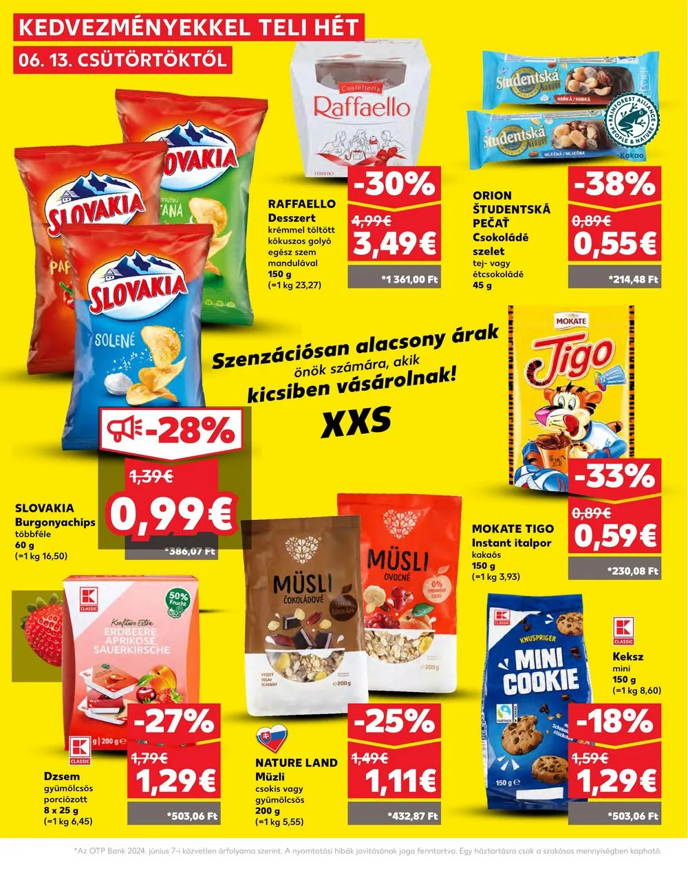 Kaufland akciós újság Losonc Rozsnyo Toketerebes Nagykurtos 06.13–06.19 – 22. oldal