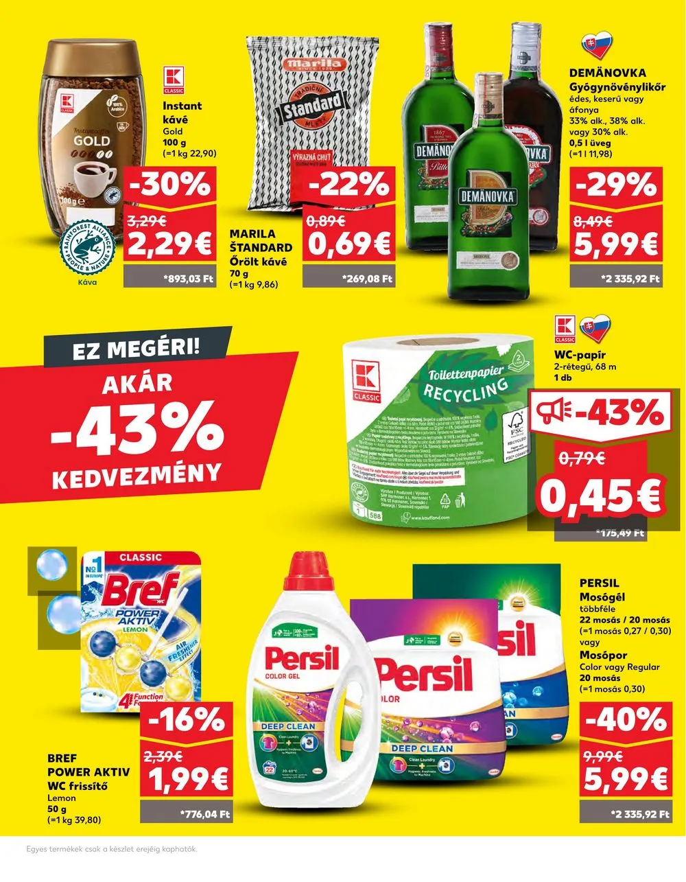 Kaufland akciós újság Losonc Rozsnyo Toketerebes Nagykurtos 06.13–06.19 – 23. oldal