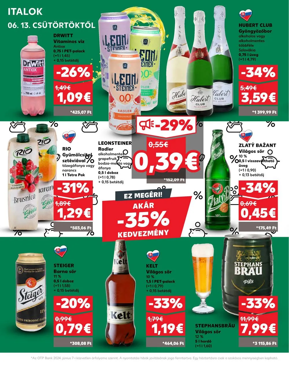 Kaufland akciós újság Losonc Rozsnyo Toketerebes Nagykurtos 06.13–06.19 – 26. oldal