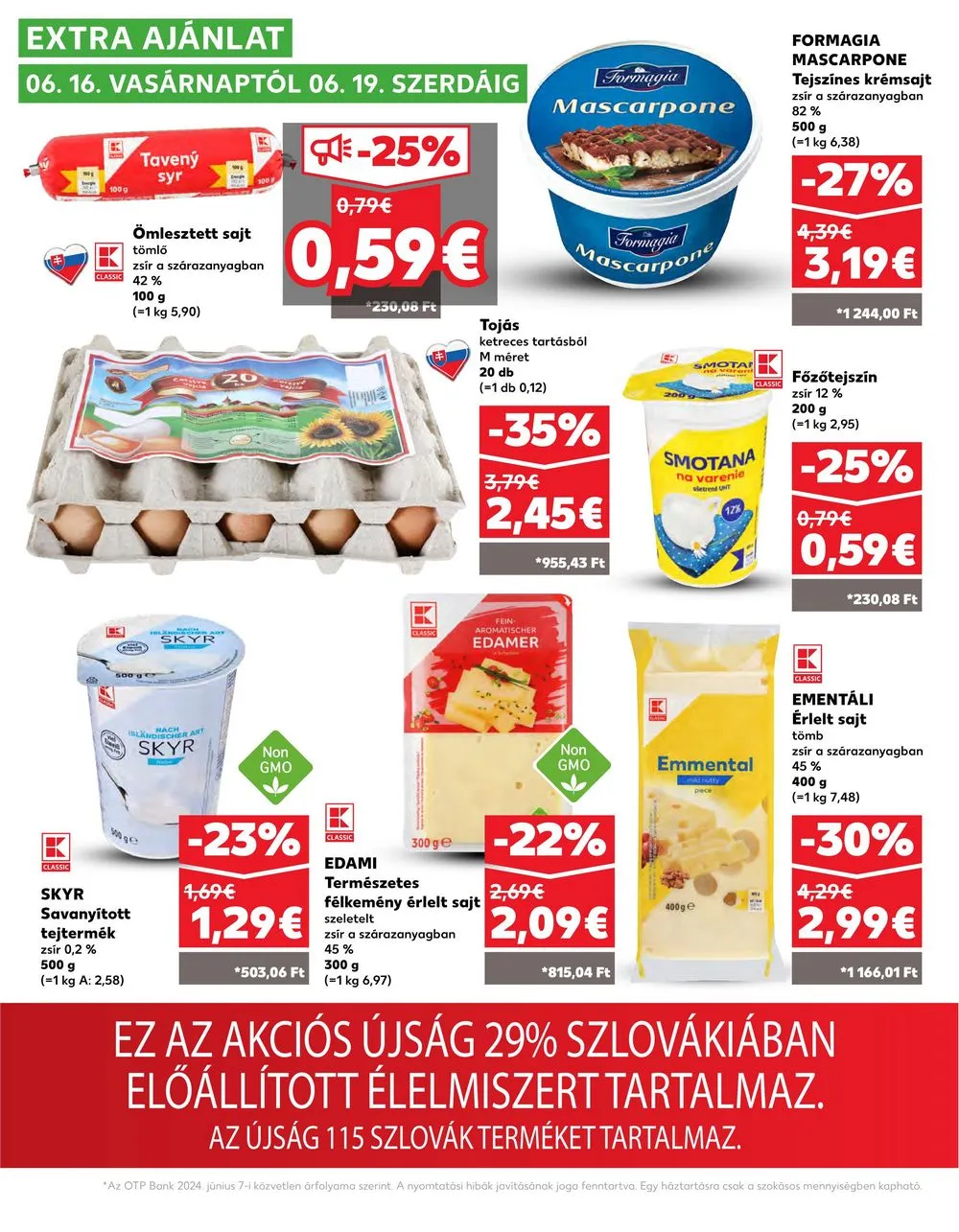 Kaufland akciós újság Losonc Rozsnyo Toketerebes Nagykurtos 06.13–06.19 – 36. oldal