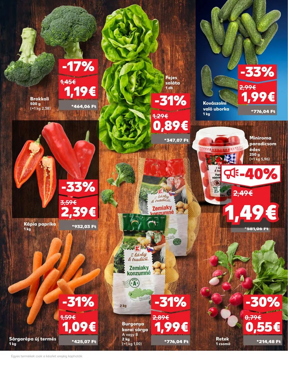 Kaufland akciós újság Losonc Rozsnyo Toketerebes Nagykurtos 06.13–06.19 – 5. oldal