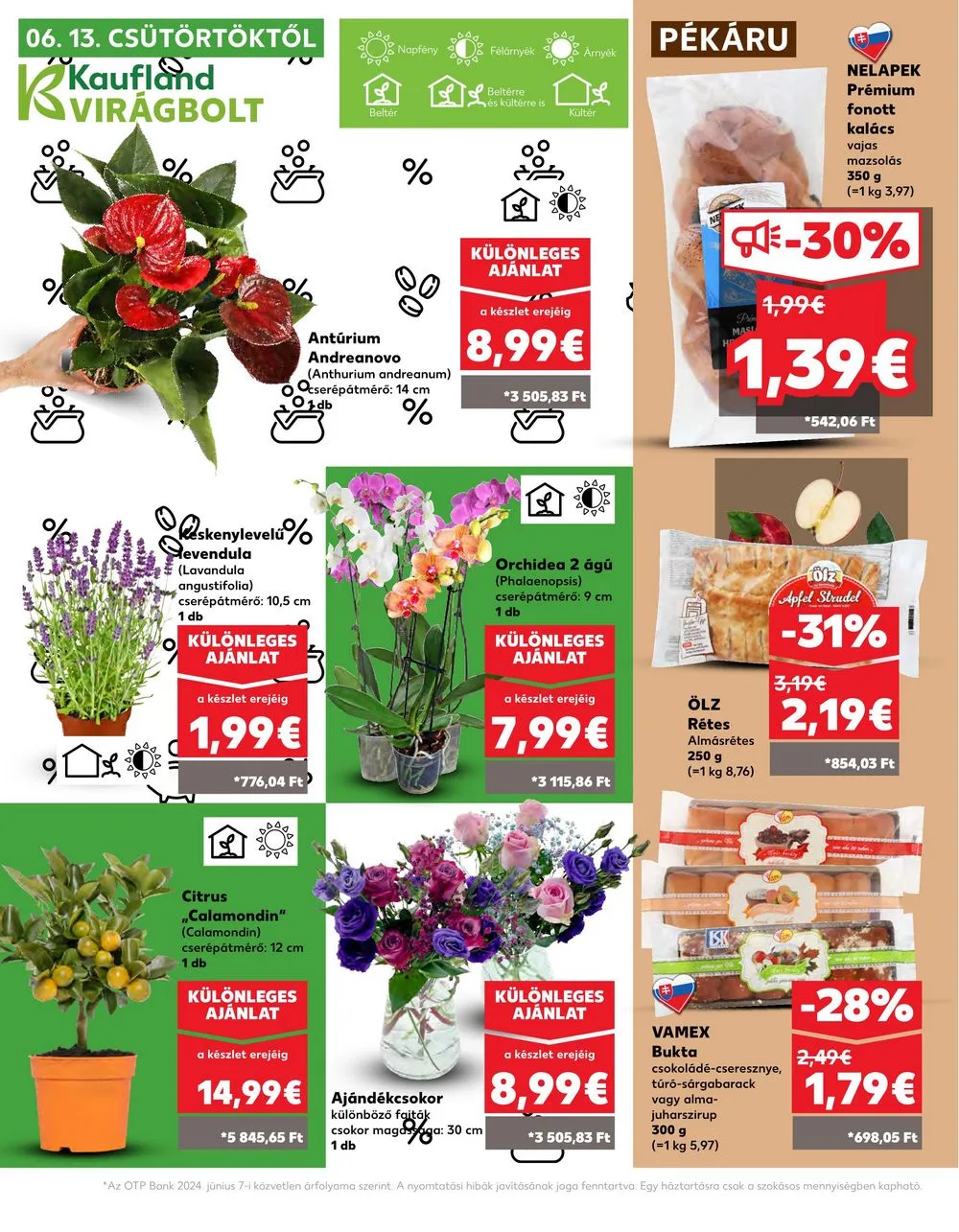 Kaufland akciós újság Losonc Rozsnyo Toketerebes Nagykurtos 06.13–06.19 – 6. oldal