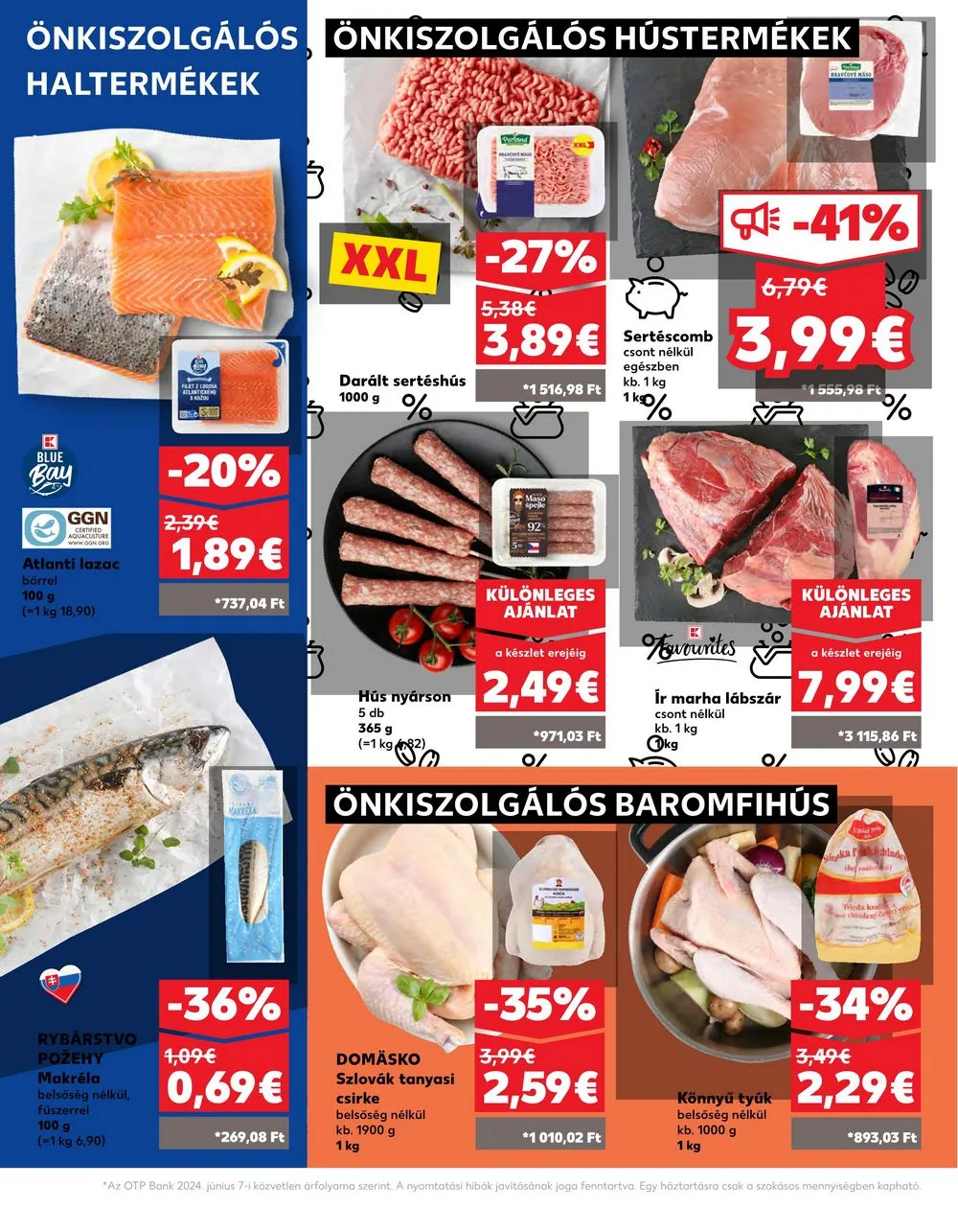 Kaufland akciós újság Losonc Rozsnyo Toketerebes Nagykurtos 06.13–06.19 – 8. oldal