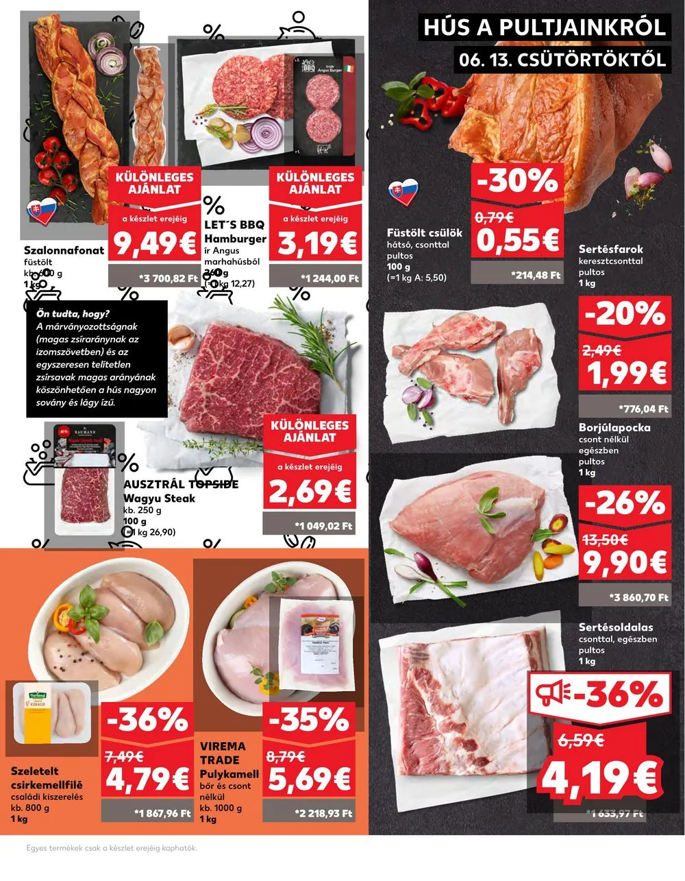 Kaufland akciós újság Losonc Rozsnyo Toketerebes Nagykurtos 06.13–06.19 – 9. oldal