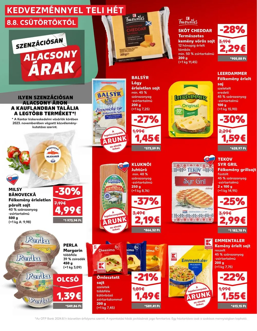 Kaufland akciós újság Losonc Rozsnyo Toketerebes Nagykurtos 08.08–08.14 – 13. oldal