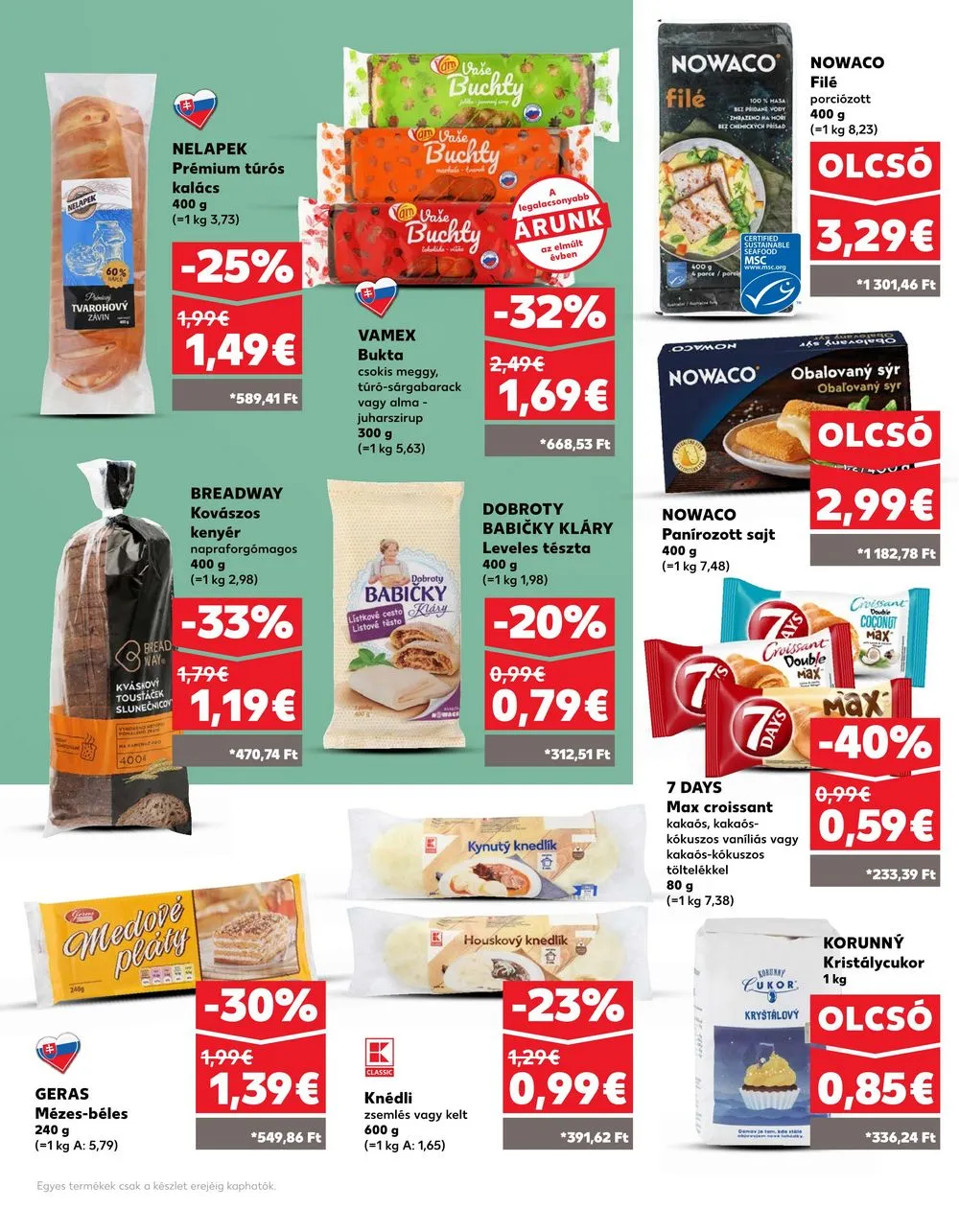 Kaufland akciós újság Losonc Rozsnyo Toketerebes Nagykurtos 08.08–08.14 – 16. oldal