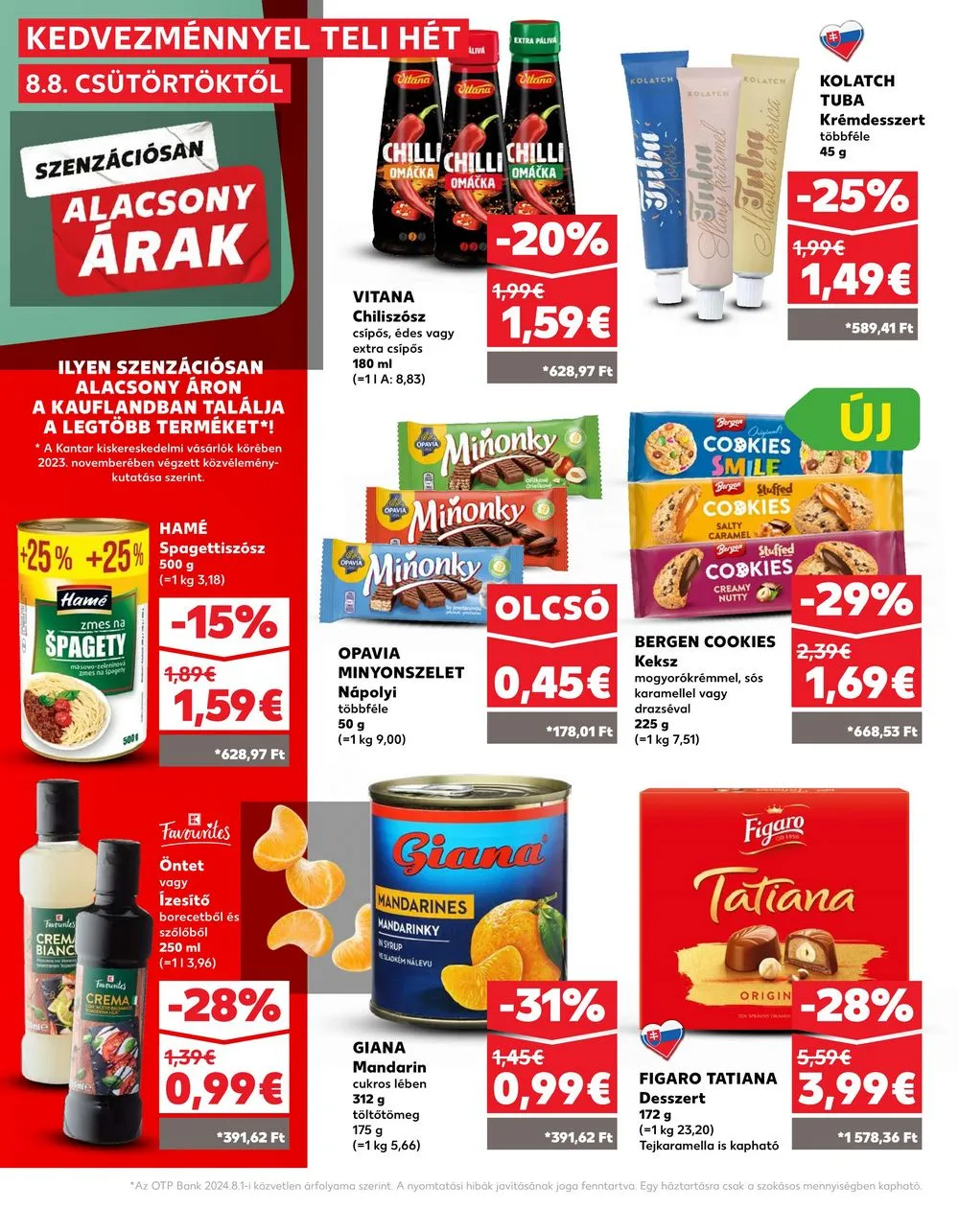 Kaufland akciós újság Losonc Rozsnyo Toketerebes Nagykurtos 08.08–08.14 – 17. oldal