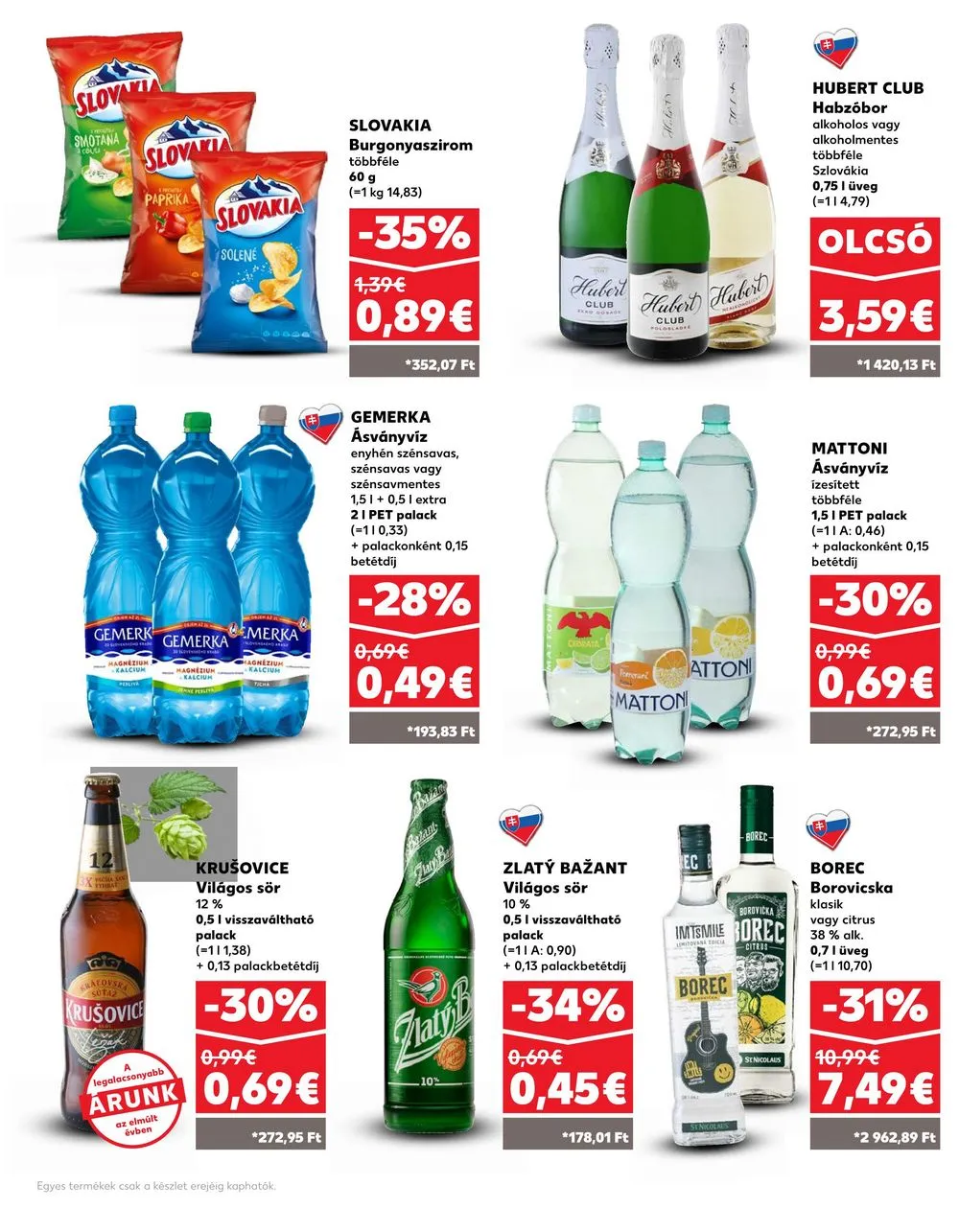 Kaufland akciós újság Losonc Rozsnyo Toketerebes Nagykurtos 08.08–08.14 – 18. oldal