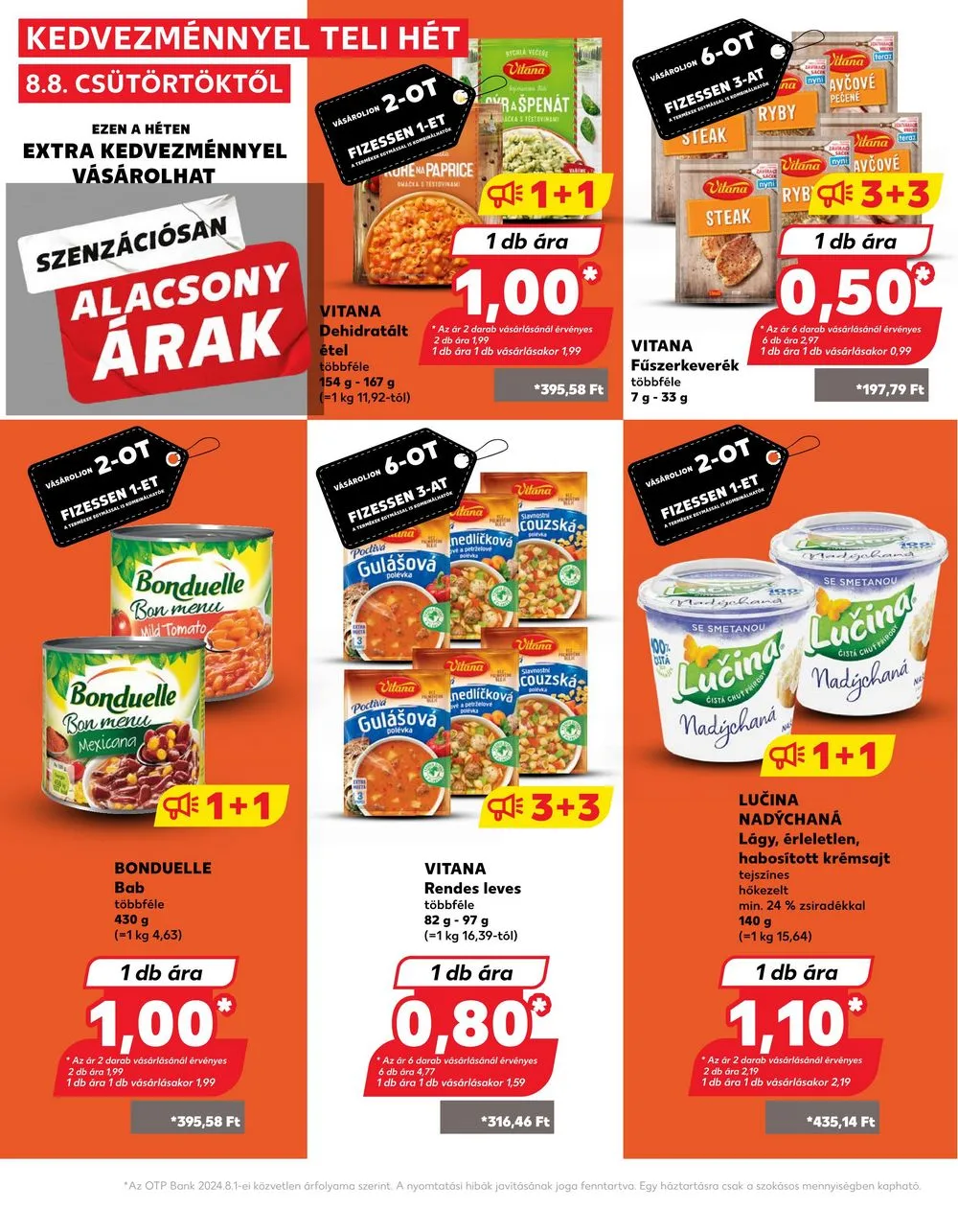 Kaufland akciós újság Losonc Rozsnyo Toketerebes Nagykurtos 08.08–08.14 – 19. oldal