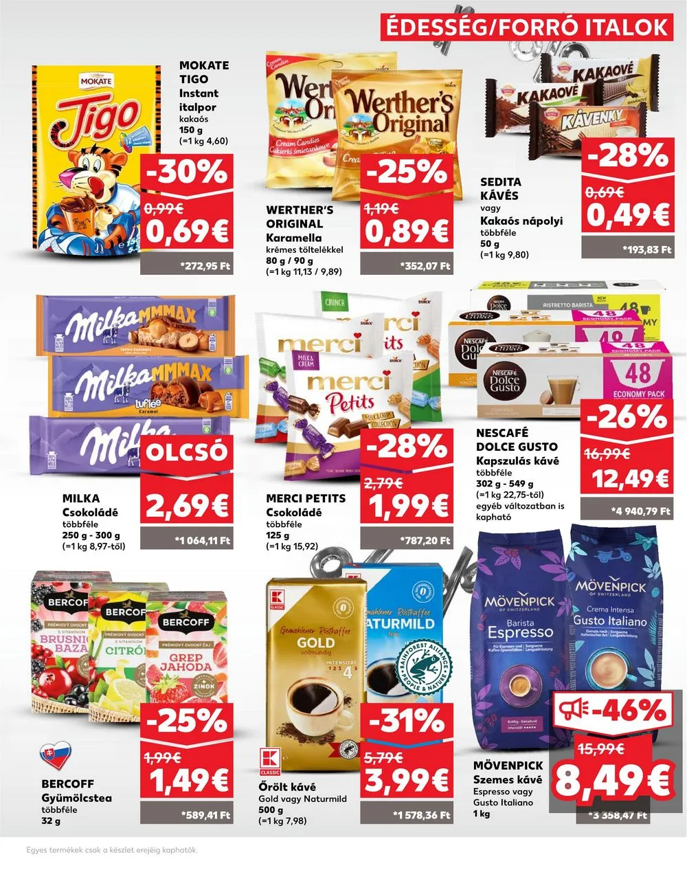 Kaufland akciós újság Losonc Rozsnyo Toketerebes Nagykurtos 08.08–08.14 – 22. oldal