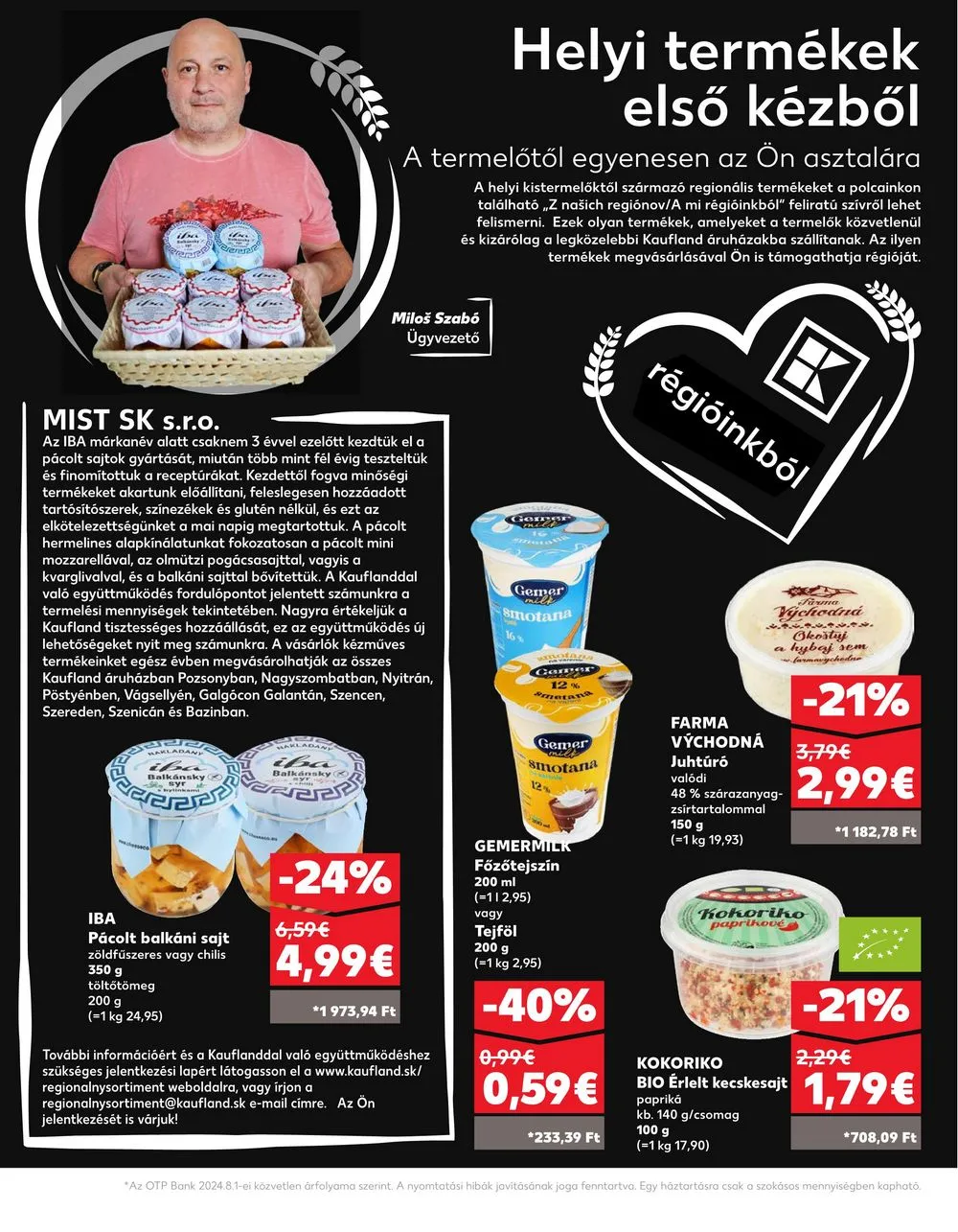 Kaufland akciós újság Losonc Rozsnyo Toketerebes Nagykurtos 08.08–08.14 – 25. oldal