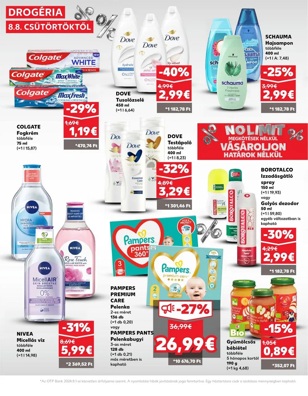 Kaufland akciós újság Losonc Rozsnyo Toketerebes Nagykurtos 08.08–08.14 – 27. oldal