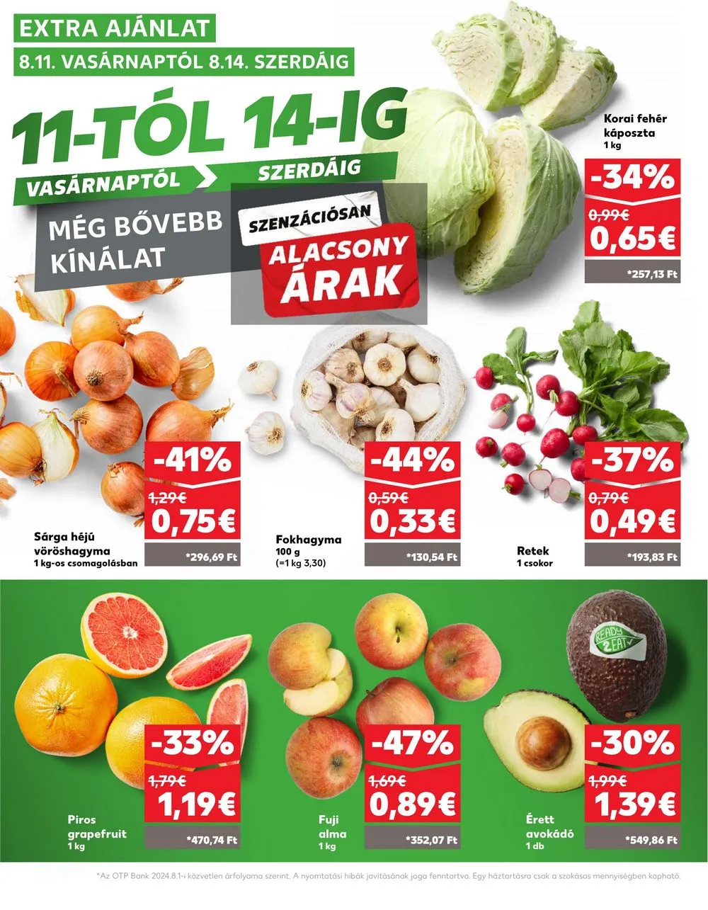 Kaufland akciós újság Losonc Rozsnyo Toketerebes Nagykurtos 08.08–08.14 – 29. oldal
