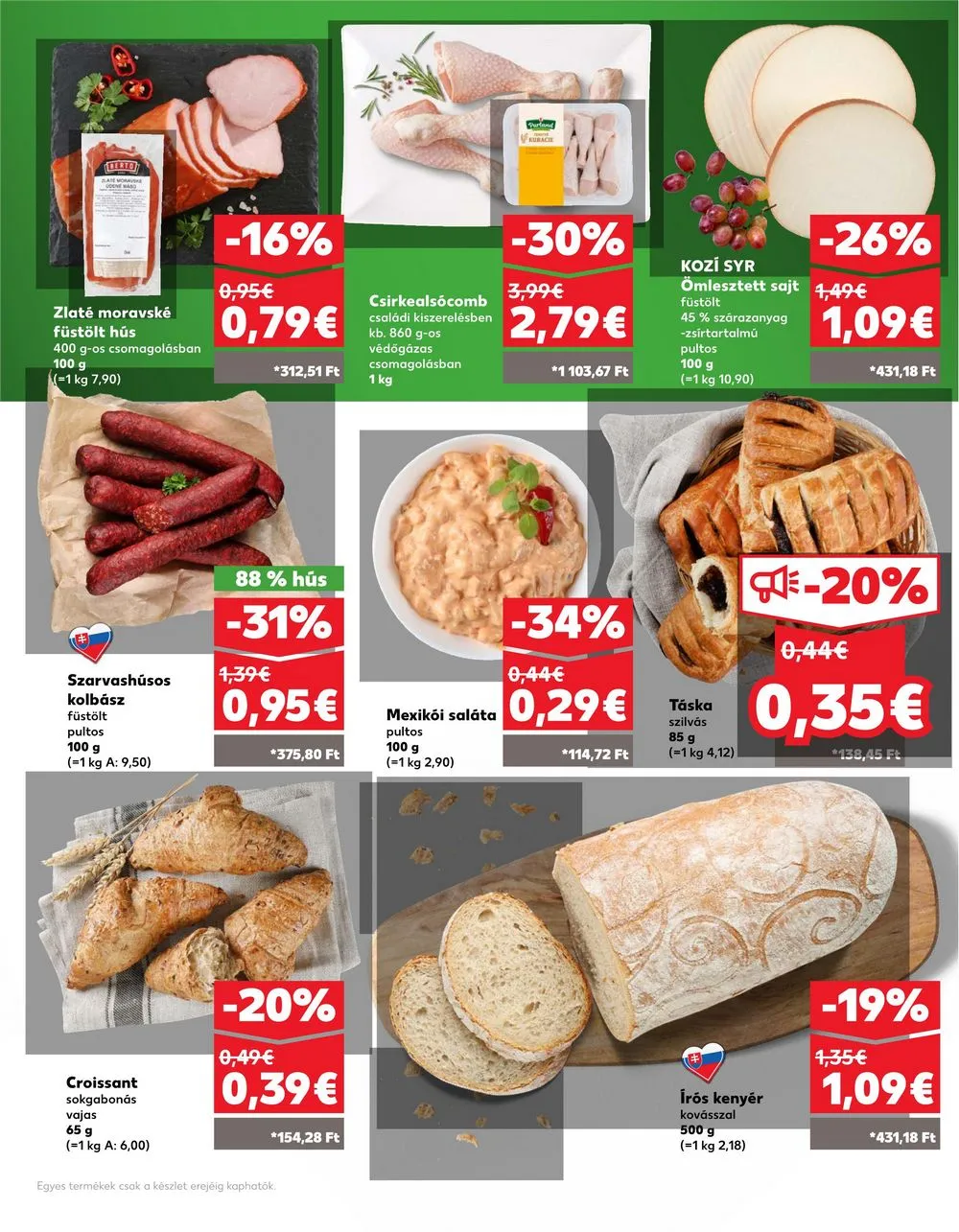 Kaufland akciós újság Losonc Rozsnyo Toketerebes Nagykurtos 08.08–08.14 – 30. oldal