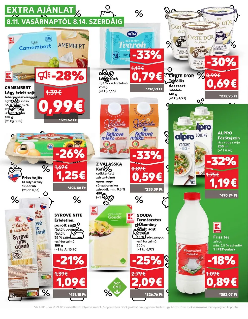 Kaufland akciós újság Losonc Rozsnyo Toketerebes Nagykurtos 08.08–08.14 – 31. oldal