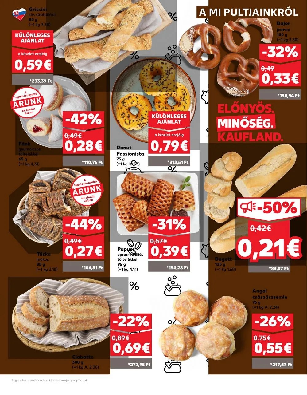 Kaufland akciós újság Losonc Rozsnyo Toketerebes Nagykurtos 08.08–08.14 – 8. oldal