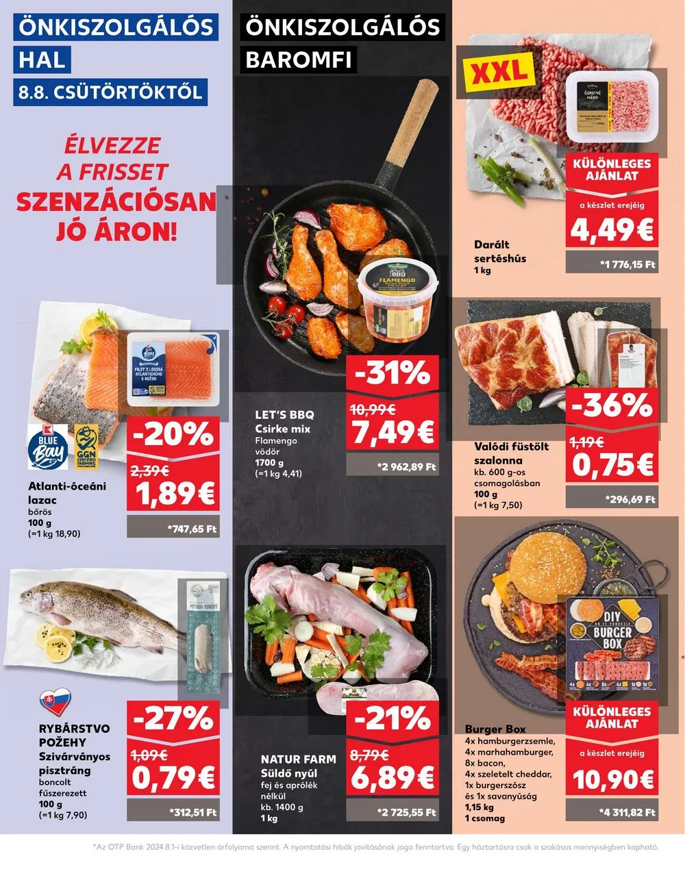 Kaufland akciós újság Losonc Rozsnyo Toketerebes Nagykurtos 08.08–08.14 – 9. oldal