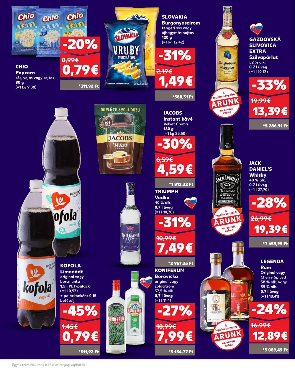 Kaufland akciós újság Losonc Rozsnyo Toketerebes Nagykurtos 08.28–09.04 – 15. oldal