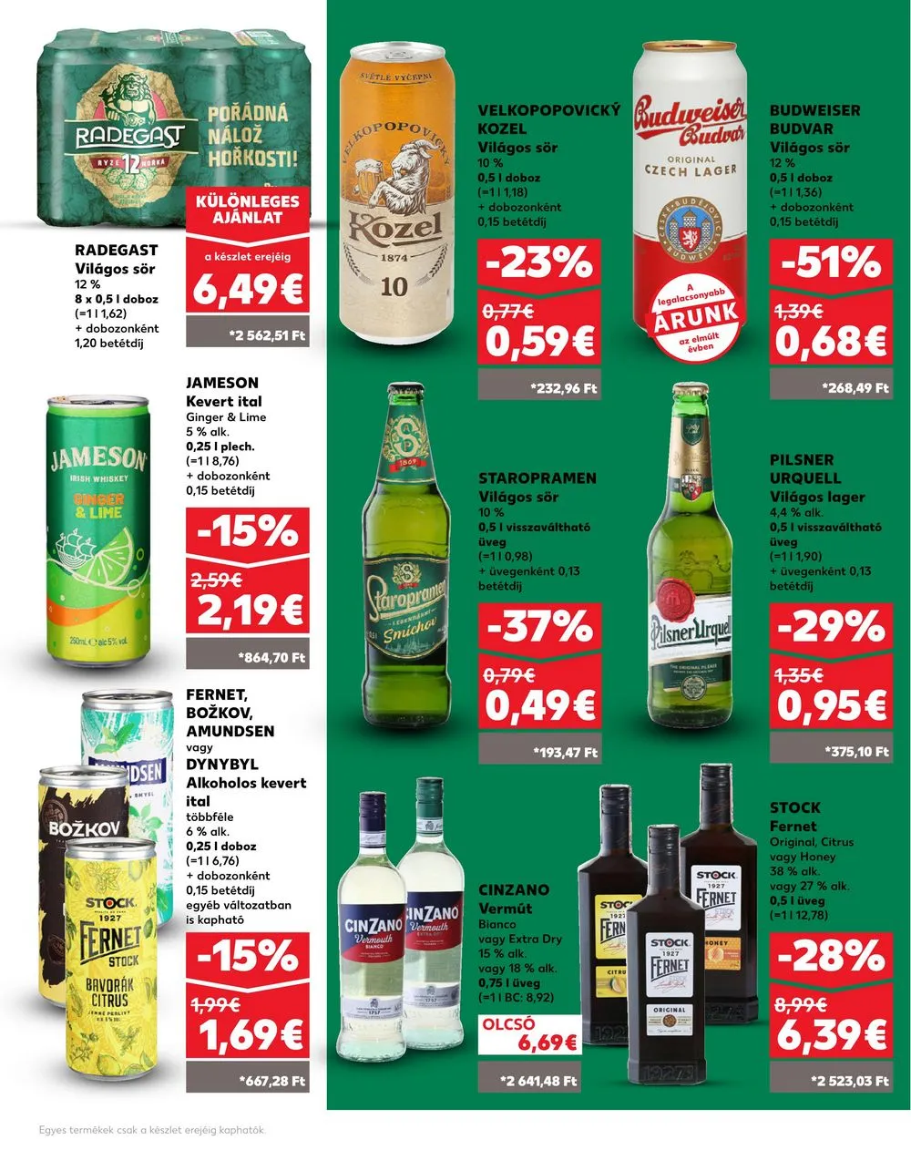 Kaufland akciós újság Losonc Rozsnyo Toketerebes Nagykurtos 08.28–09.04 – 23. oldal