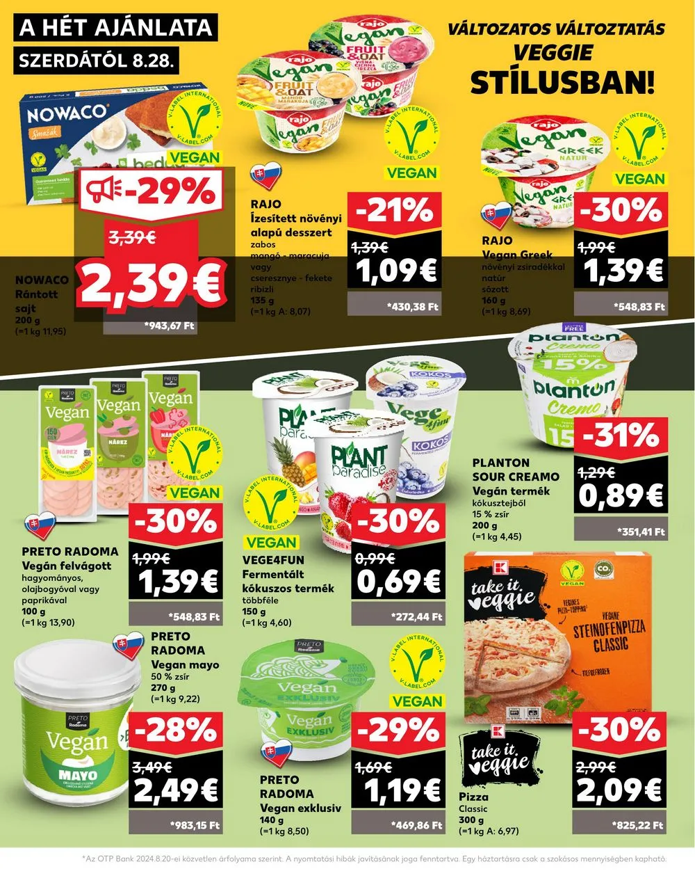 Kaufland akciós újság Losonc Rozsnyo Toketerebes Nagykurtos 08.28–09.04 – 26. oldal