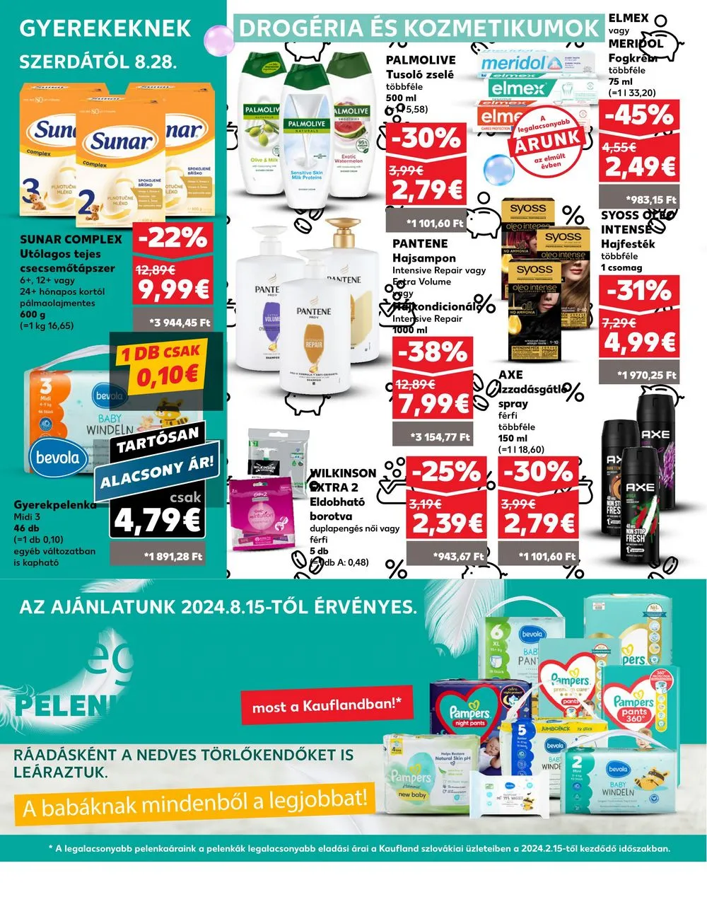 Kaufland akciós újság Losonc Rozsnyo Toketerebes Nagykurtos 08.28–09.04 – 28. oldal