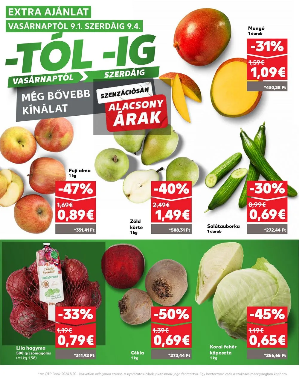 Kaufland akciós újság Losonc Rozsnyo Toketerebes Nagykurtos 08.28–09.04 – 31. oldal