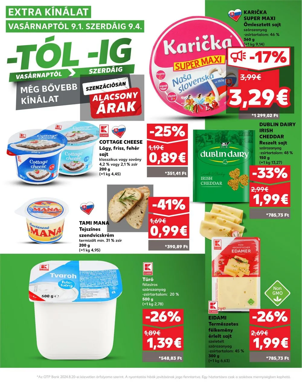 Kaufland akciós újság Losonc Rozsnyo Toketerebes Nagykurtos 08.28–09.04 – 33. oldal