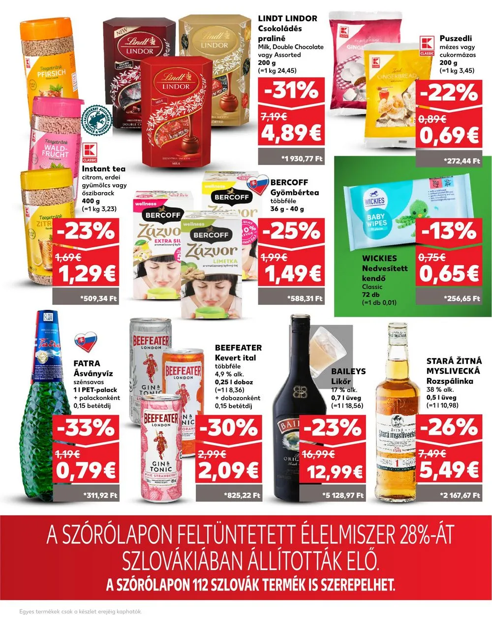 Kaufland akciós újság Losonc Rozsnyo Toketerebes Nagykurtos 08.28–09.04 – 36. oldal