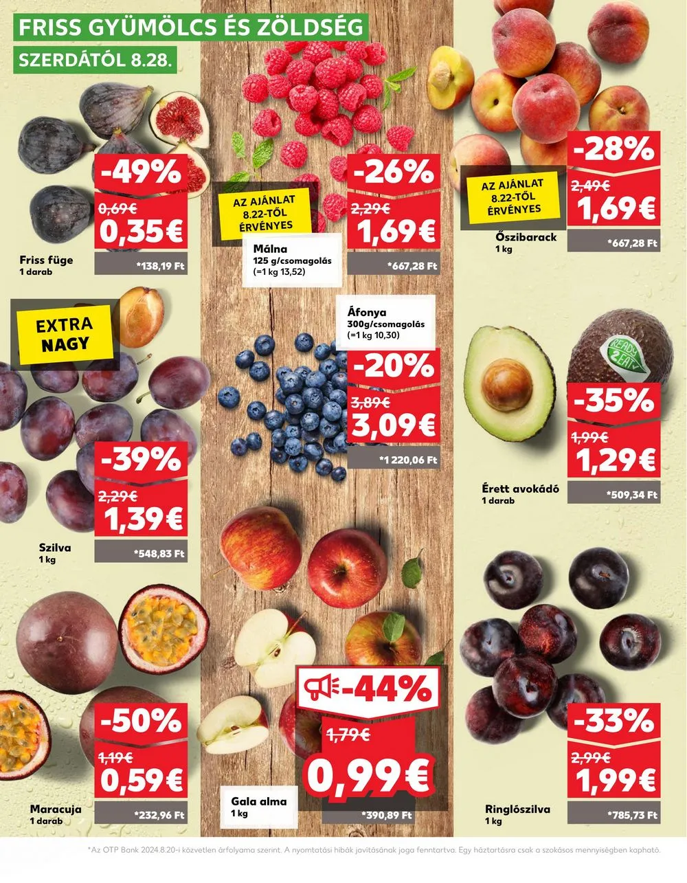 Kaufland akciós újság Losonc Rozsnyo Toketerebes Nagykurtos 08.28–09.04 – 4. oldal