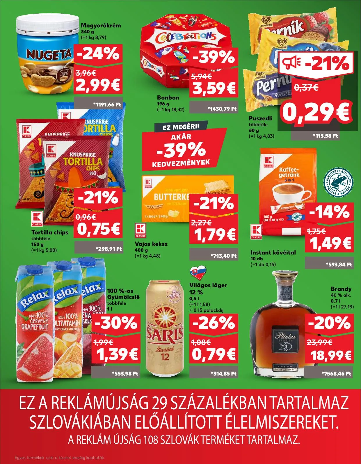Kaufland akciós újság Losonc rozsnyo toketerebes nagykurtos 07.28–08.06 – 33. oldal