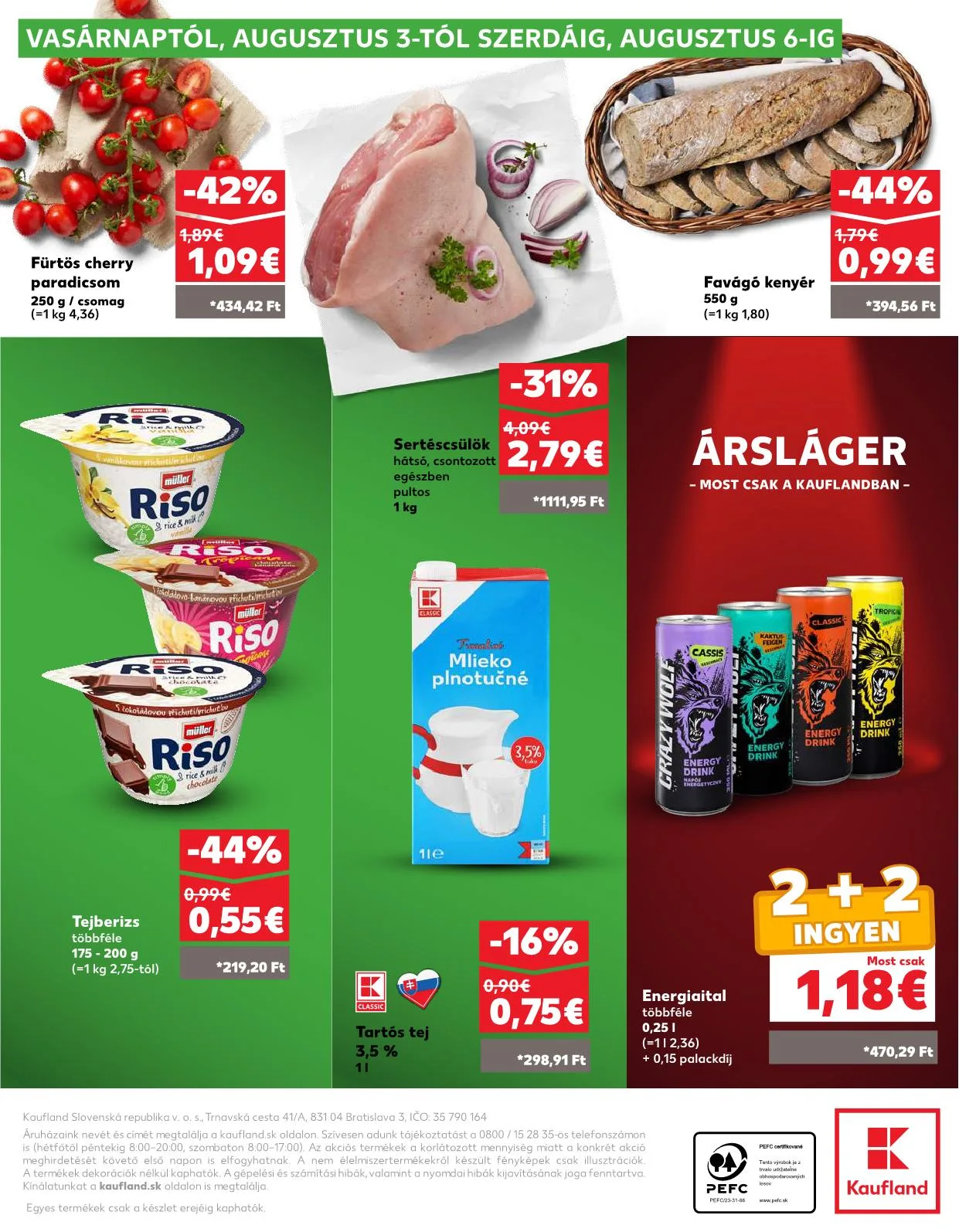 Kaufland akciós újság Losonc rozsnyo toketerebes nagykurtos 07.28–08.06 – 35. oldal