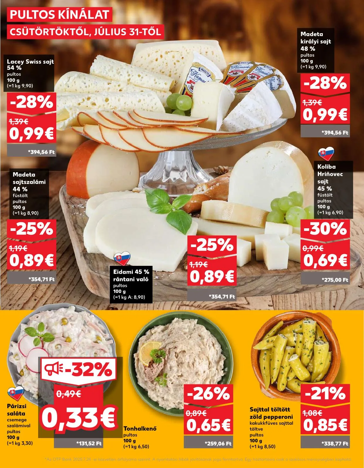 Kaufland akciós újság Losonc rozsnyo toketerebes nagykurtos 07.28–08.06 – 4. oldal