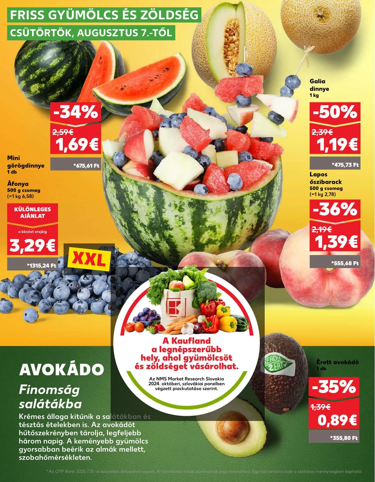 Kaufland akciós újság Losonc rozsnyo toketerebes nagykurtos 08.07–08.13 – 34. oldal