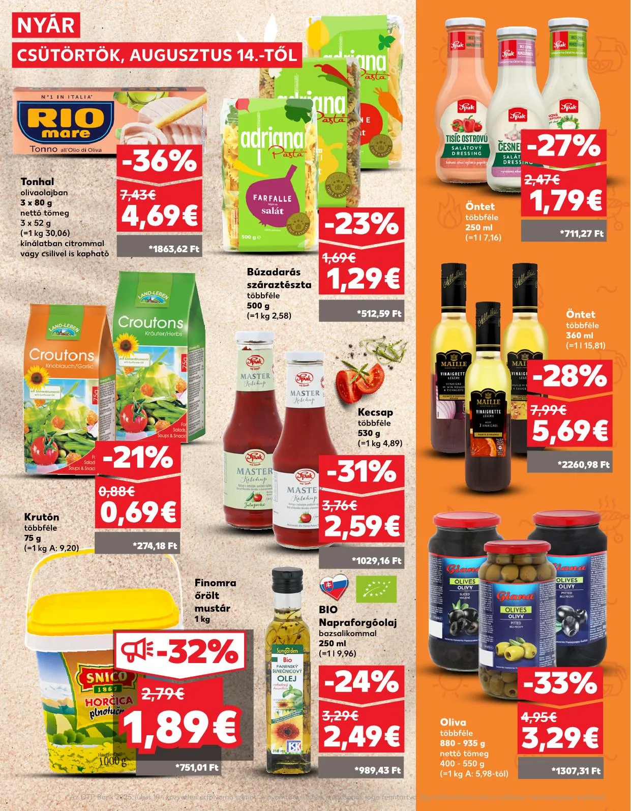 Kaufland akciós újság Losonc rozsnyo toketerebes nagykurtos 08.14–08.20 – 17. oldal