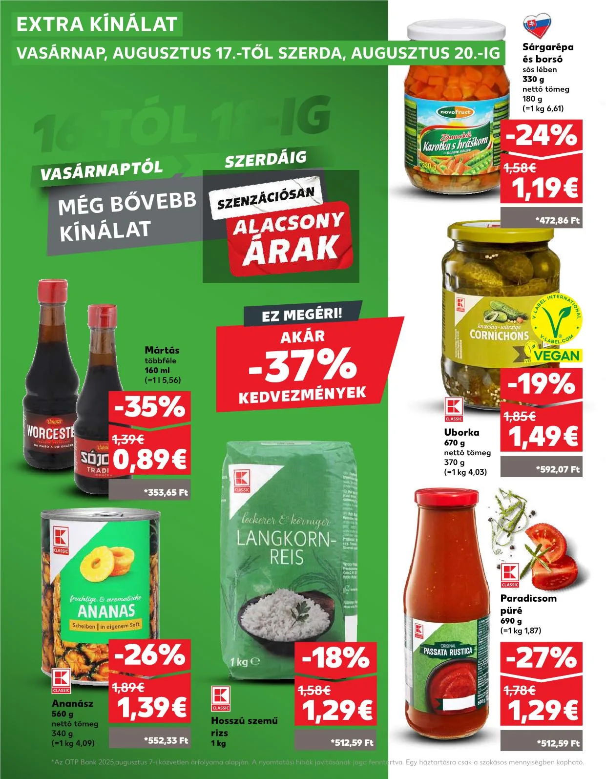 Kaufland akciós újság Losonc rozsnyo toketerebes nagykurtos 08.14–08.20 – 32. oldal