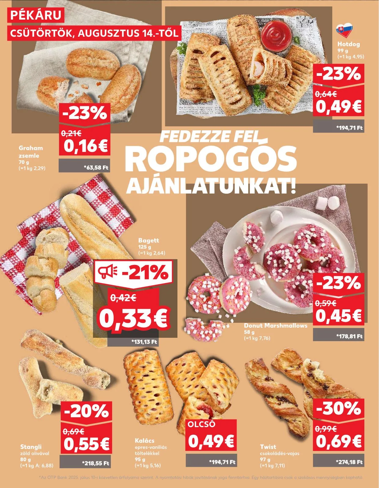 Kaufland akciós újság Losonc rozsnyo toketerebes nagykurtos 08.14–08.20 – 39. oldal