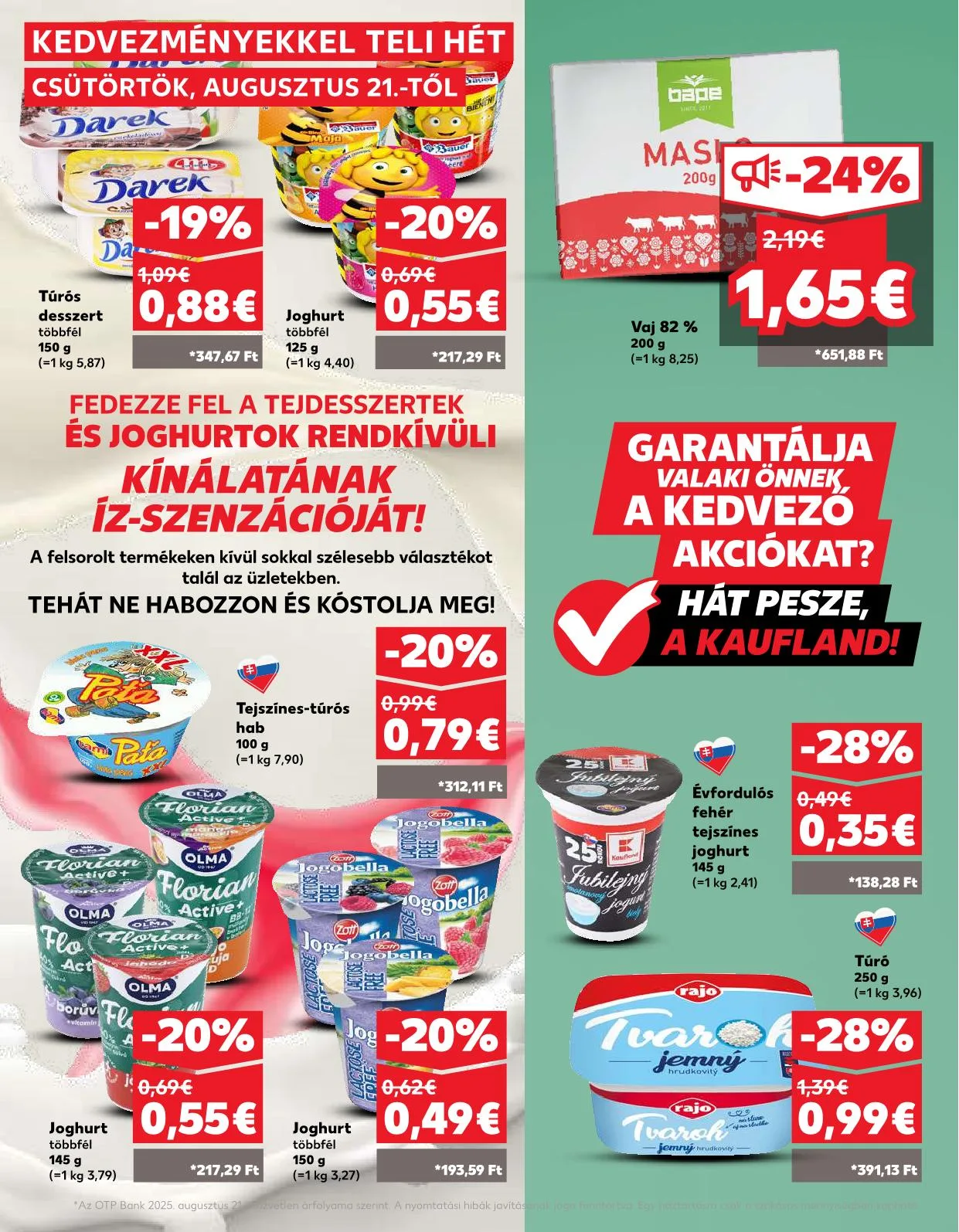 Kaufland akciós újság Losonc rozsnyo toketerebes nagykurtos 08.21–08.28 – 13. oldal