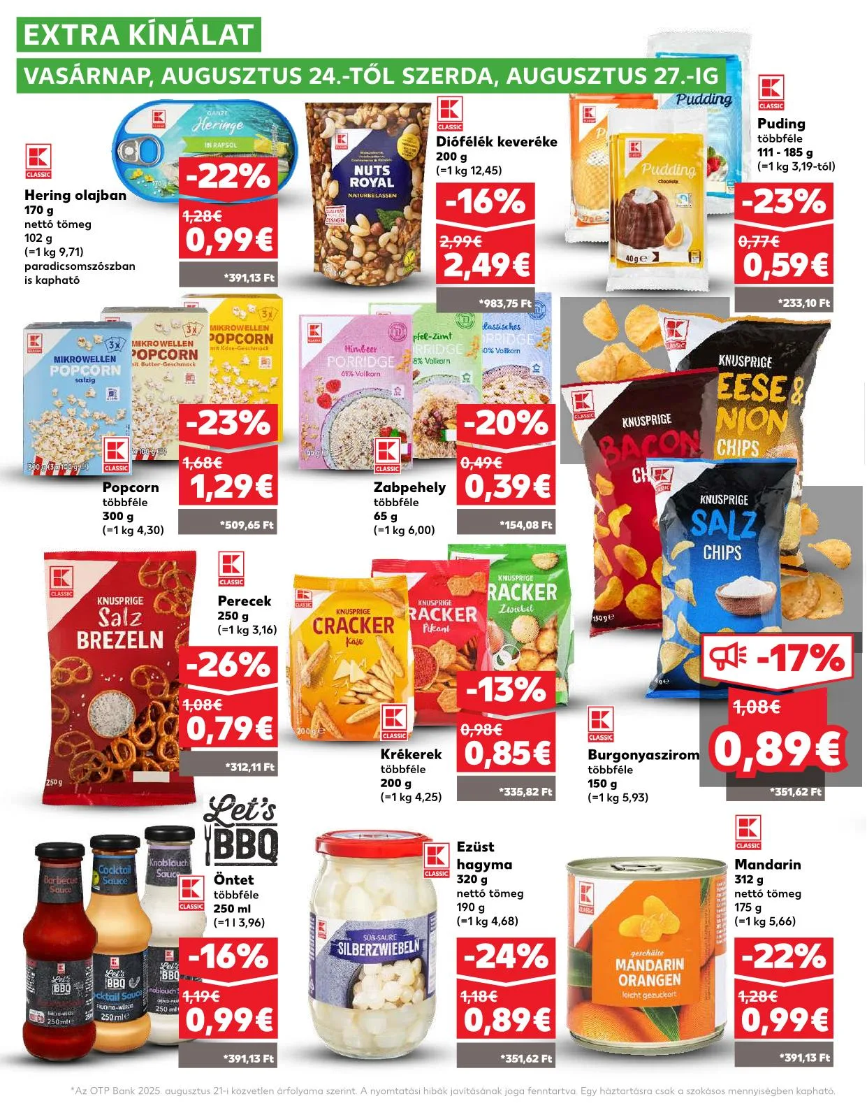 Kaufland akciós újság Losonc rozsnyo toketerebes nagykurtos 08.21–08.28 – 32. oldal