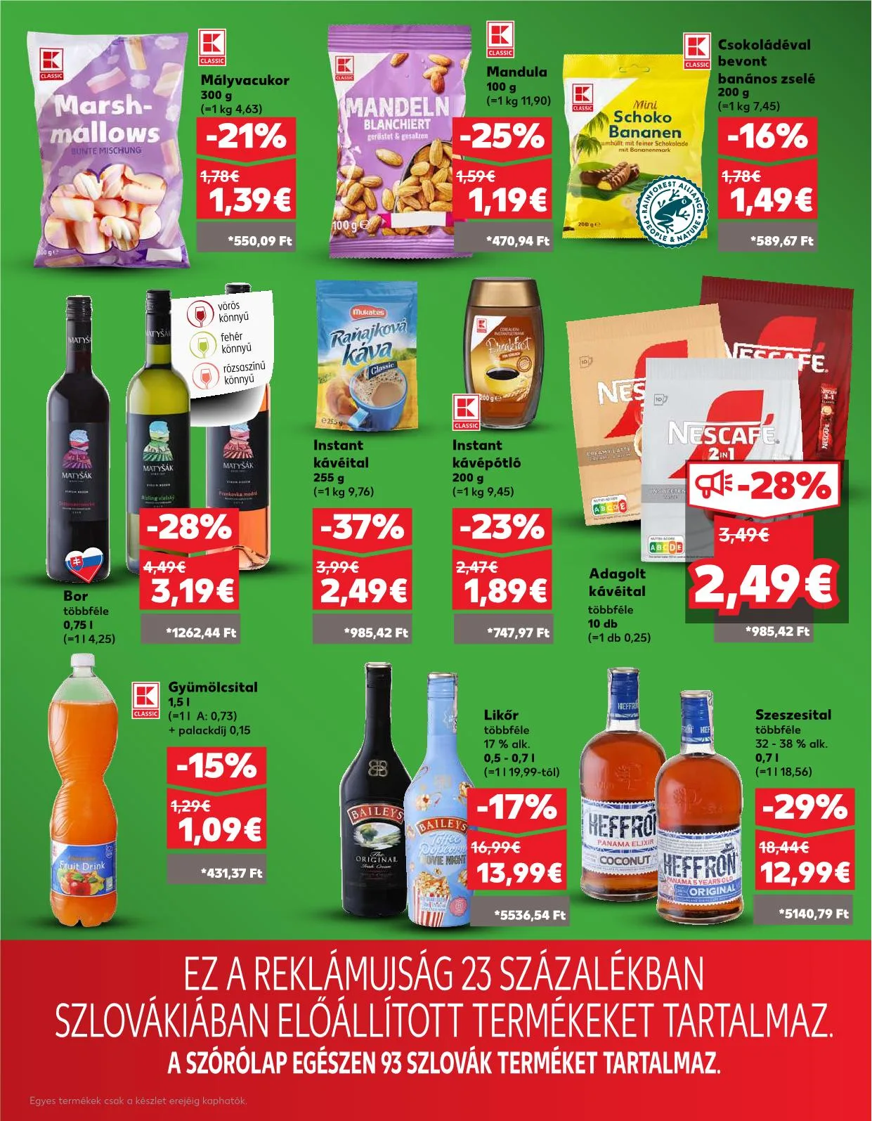 Kaufland akciós újság Losonc rozsnyo toketerebes nagykurtos 08.28–09.03 – 33. oldal
