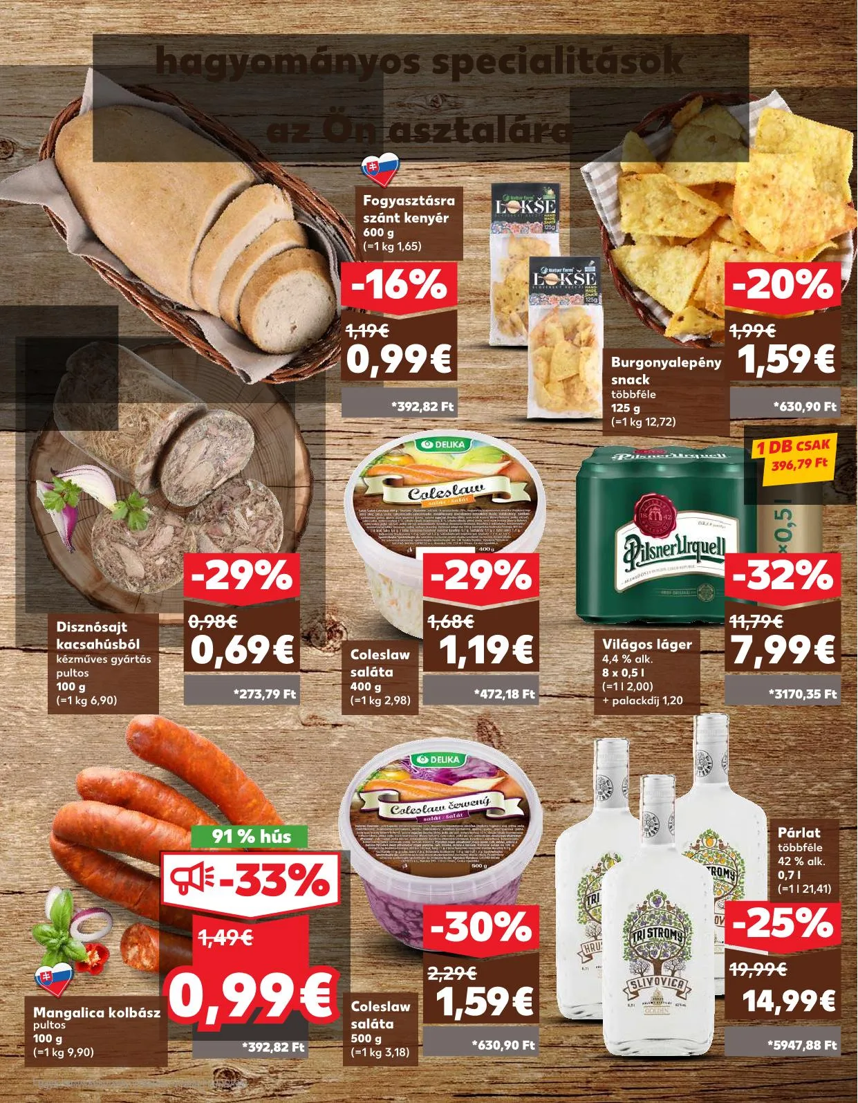 Kaufland akciós újság Losonc rozsnyo toketerebes nagykurtos 09.04–09.10 – 16. oldal