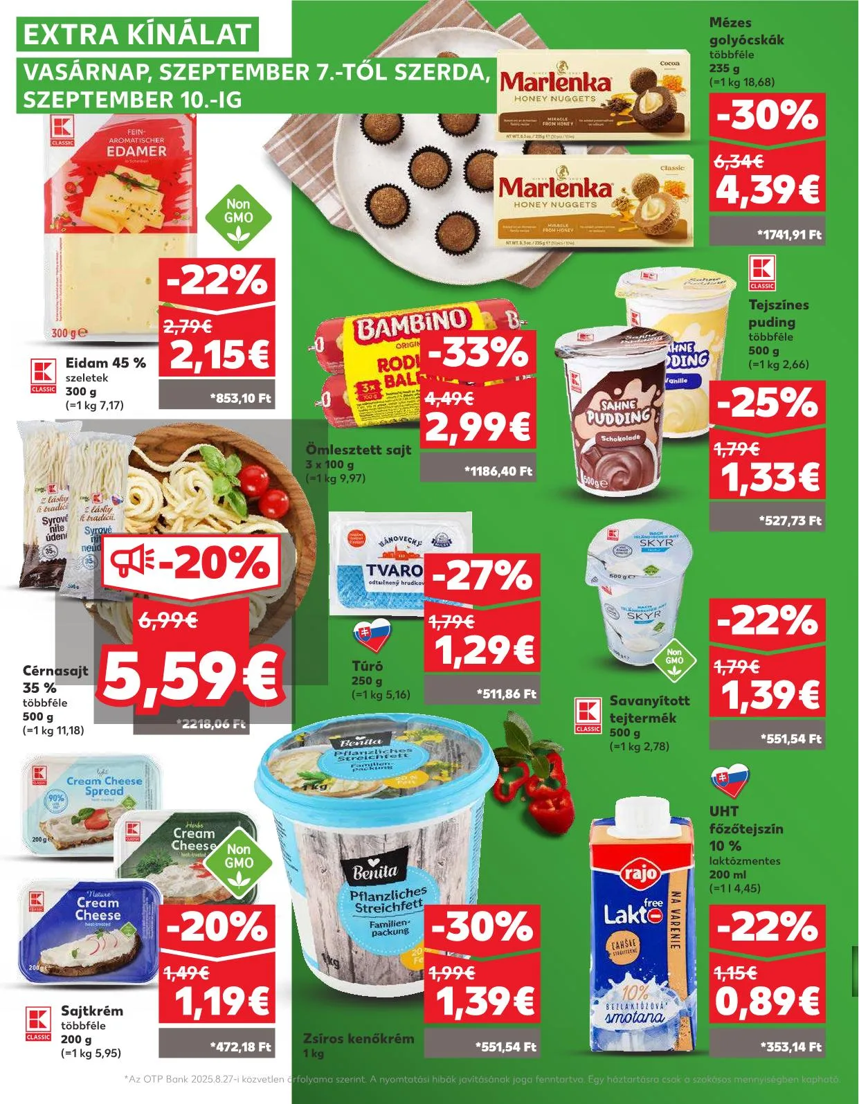 Kaufland akciós újság Losonc rozsnyo toketerebes nagykurtos 09.04–09.10 – 30. oldal