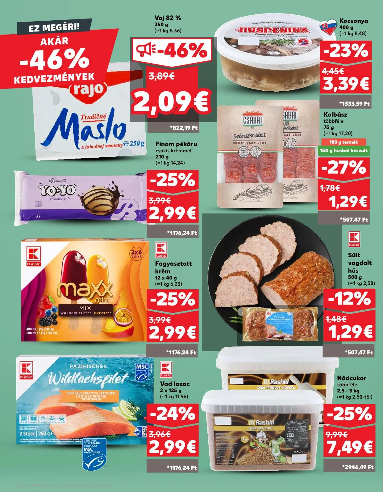 Kaufland akciós újság Losonc rozsnyo toketerebes nagykurtos 09.18–09.24 – 14. oldal
